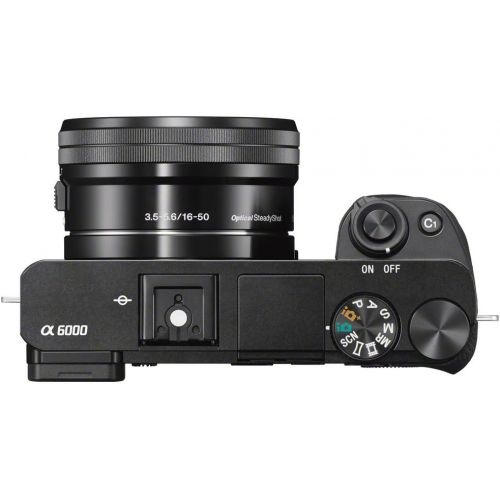  Amazon Renewed Sony Alpha a6000 Mirrorless Digital Camera with 16-50mm Power Zoom Lens (Renewed)