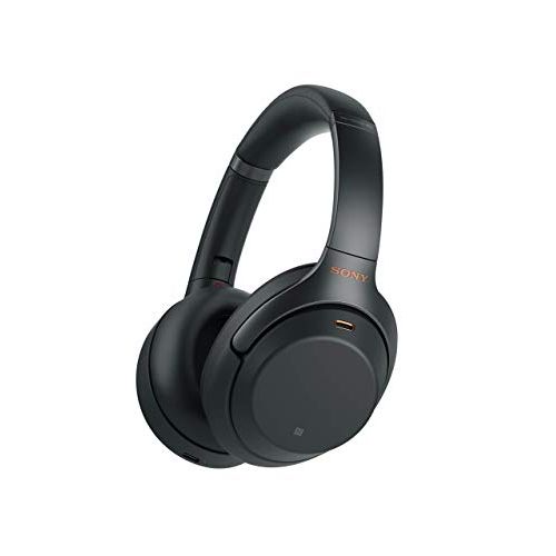  Amazon Renewed SONY WH1000XM3 Bluetooth Wireless Noise Canceling Headphones, Black WH-1000XM3/B (Renewed)