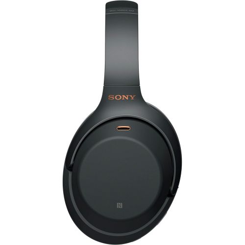  Amazon Renewed SONY WH1000XM3 Bluetooth Wireless Noise Canceling Headphones, Black WH-1000XM3/B (Renewed)