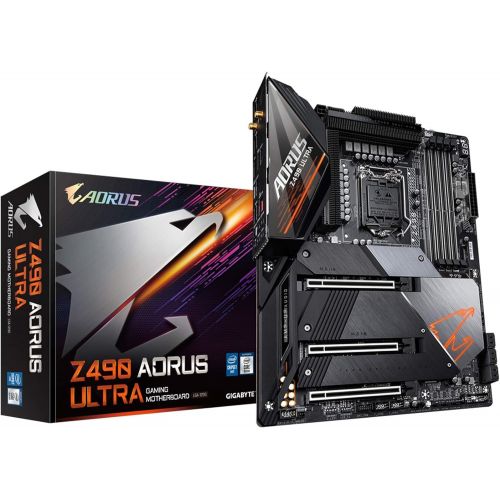  Amazon Renewed GIGABYTE Z490 AORUS Ultra (Intel LGA1200/Z490/ATX/Intel 2.5G LAN/3xM.2 Thermal Guard/SATA 6Gb/s/USB 3.2 Gen 2/Intel Wi-Fi 6//Realtek ALC1220-VB/RGB Fusion/Gaming Motherboard) (Rene