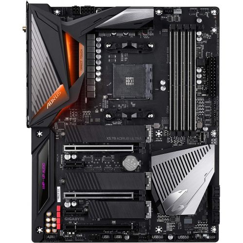  Amazon Renewed GIGABYTE X570 AORUS Ultra (AMD Ryzen 3000/X570/ATX/PCIe4.0/DDR4/USB3.1/Realtek ALC1220-Vb/Fins-Array Heatsink/RGB Fusion 2.0/3xM.2 Thermal Guard/Gaming Motherboard) (Renewed)