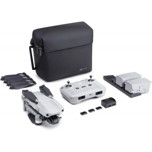  Amazon Renewed DJI Mavic Air 2 Fly More Combo - Drone Quadcopter UAV with 48MP Camera 4K Video 1/2 CMOS Sensor 3-Axis Gimbal 34min Flight Time ActiveTrack 3.0, Grey (Renewed)