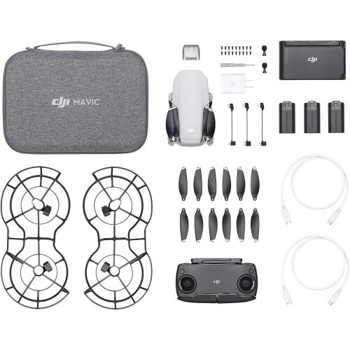  Amazon Renewed DJI Mavic Mini Combo Drone FlyCam Quadcopter with 2.7K Camera 3-Axis Gimbal GPS 30min Flight Time (Renewed)