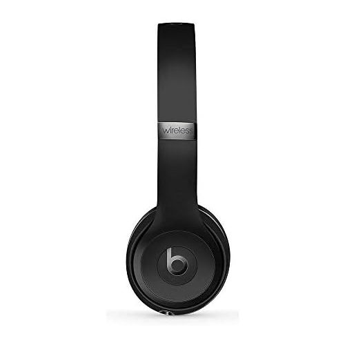  Amazon Renewed Beats Solo3 Wireless On-Ear Headphones - Black (Renewed)