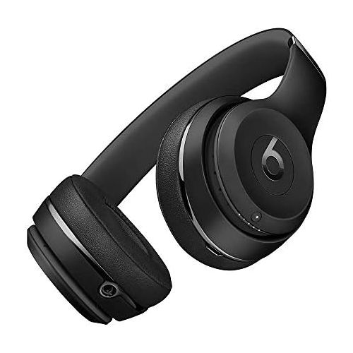  Amazon Renewed Beats Solo3 Wireless On-Ear Headphones - Black (Renewed)