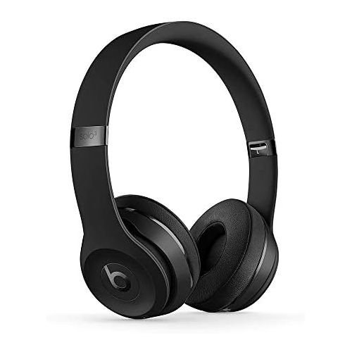  Amazon Renewed Beats Solo3 Wireless On-Ear Headphones - Black (Renewed)