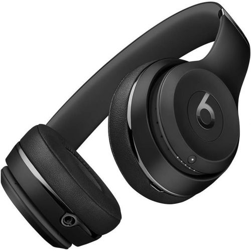  Amazon Renewed Beats Solo3 Wireless On-Ear Headphones - Black (Renewed)