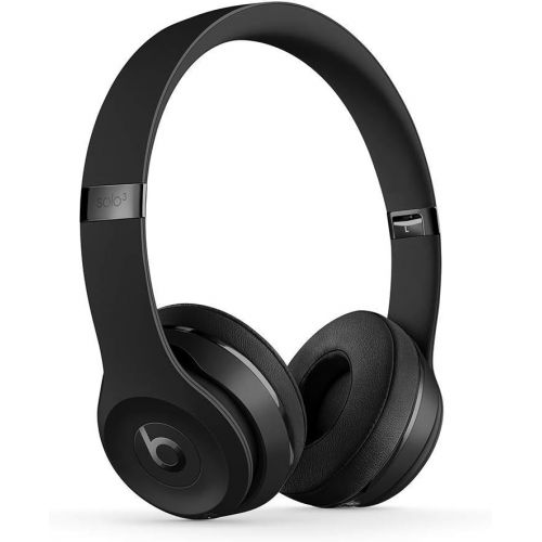  Amazon Renewed Beats Solo3 Wireless On-Ear Headphones - Black (Renewed)