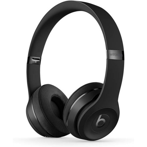  Amazon Renewed Beats Solo3 Wireless On-Ear Headphones - Black (Renewed)