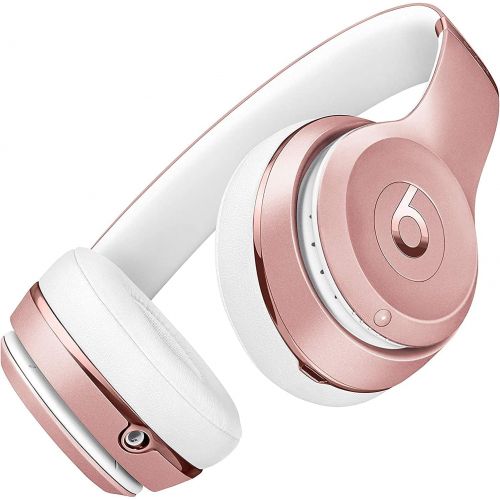  Amazon Renewed Beats Solo3 Wireless On-Ear Headphones - Rose Gold (Renewed)