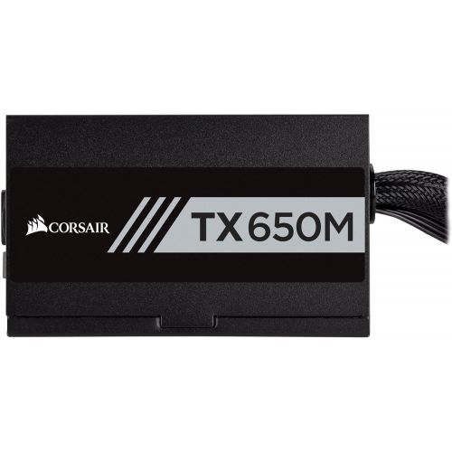  Amazon Renewed CORSAIR TXM Series, TX650M, 650 Watt, 80+ Gold , Semi Modular Power Supply (Renewed)