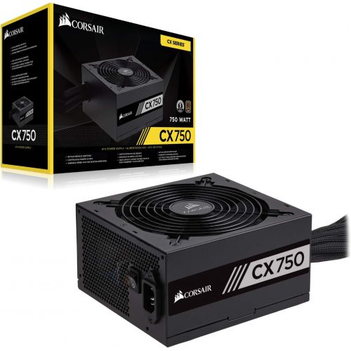  Amazon Renewed Corsair CX Series 750 Watt 80 Plus Bronze Modular Power Supply (CP-9020061-NA) (Renewed)