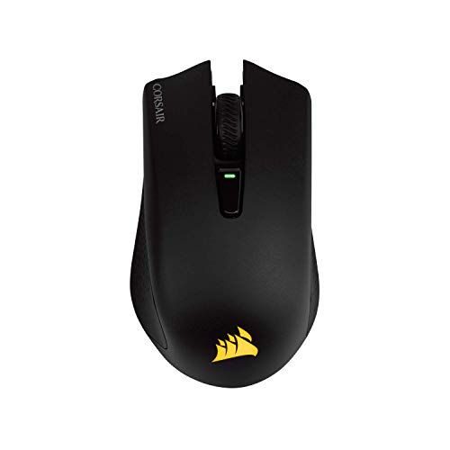  Amazon Renewed CORSAIR Harpoon RGB Wireless - Wireless Rechargeable Gaming Mouse - 10,000 DPI Optical Sensor (Renewed)