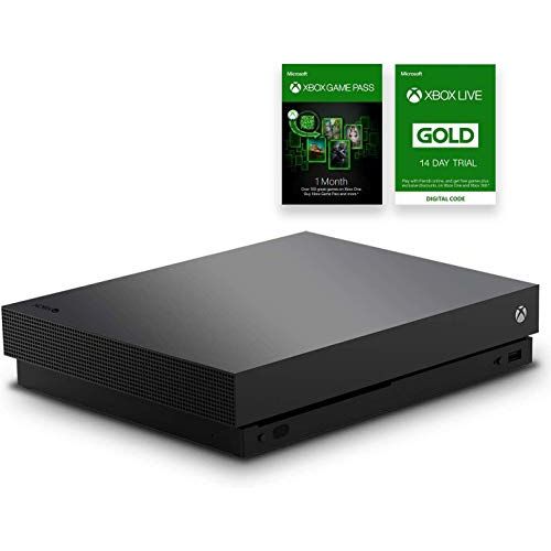  Amazon Renewed Microsoft Xbox One X 1TB Black (Console Only) (Renewed)