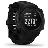 Amazon Renewed Garmin Instinct Tactical, Rugged GPS Watch, Tactical Specific Features, Constructed to U.S. Military Standard 810G for Thermal, Shock and Water Resistance, Black (Renewed)