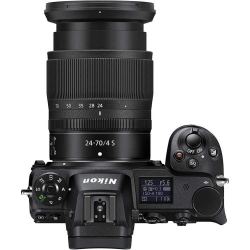  Amazon Renewed Nikon 1598B Z6 24.5MP FX-Format 4K Mirrorless Camera with NIKKOR Z 24-70mm f/4 S Lens - (Renewed)