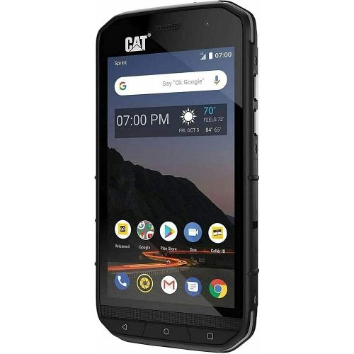  Amazon Renewed CAT PHONES S48c Unlocked Rugged Waterproof Smartphone 64GB - Black (Renewed)