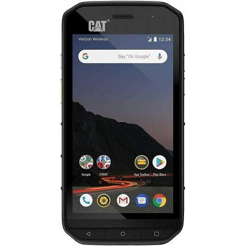  Amazon Renewed CAT PHONES S48c Unlocked Rugged Waterproof Smartphone 64GB - Black (Renewed)