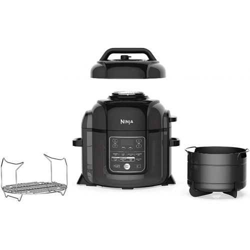  Amazon+Renewed Ninja OP401 Foodi XL TenderCrisp Pressure Multi Cooker 8 quart Black/Gray (Renewed): Kitchen & Dining