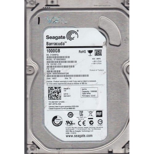  Amazon Renewed Seagate ST1000DM003 1TB 7.2K SATA 3.5 6G HDD