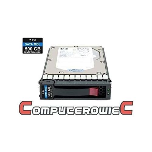  Amazon Renewed HP 614828-002 500GB 7200RPM 2.5INCH SFF MIDLINE SATA HOT-Plug Hard Disk Drive with Tray