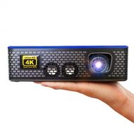 Amazon Renewed AAXA 4K1 LED Home Theater Projector, 30,000 Hour LEDs, Mercury Free, Native 4K UHD Resolution, Dual HDMI with HDCP 2.2, 1500 Lumens, E-Focus (Renewed)