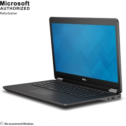  Amazon Renewed Dell Latitude E7450 14in HD High Performance Ultra Book Business Laptop NoteBook (Intel Dual Core i5 5300U, 8GB Ram, 256GB Solid State SSD, Camera, HDMI, WIFI) Win 10 Pro (Renewed)