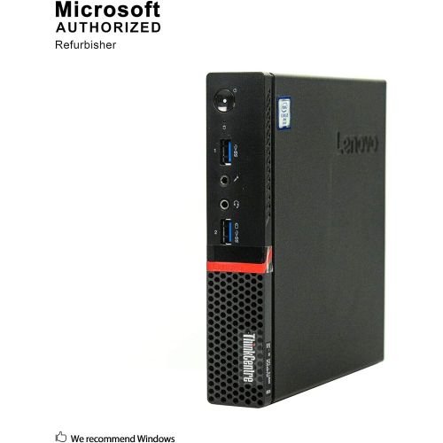  Amazon Renewed Lenovo ThinkCentre M900 Tiny Desktop Micro Tower PC (Intel Core i5-6500T, 8 GB Ram, 256 GB SSD, USB 3.0, WiFi) Windows 10 Pro (Renewed)