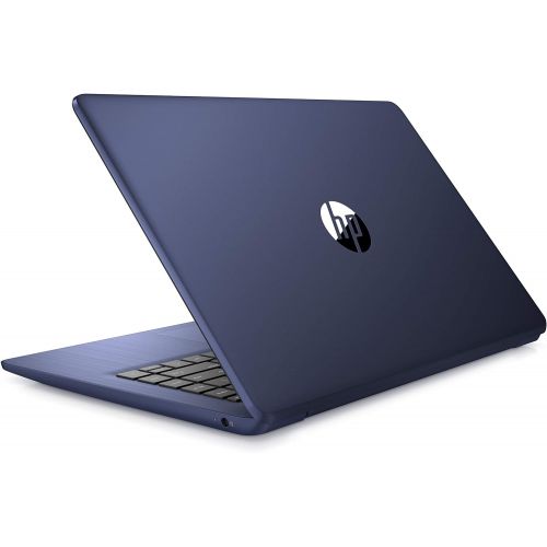  Amazon Renewed HP Stream 14inch HD(1366x768) Display, Intel Celeron N4000 Dual-Core Processor, 4GB RAM, 32GB eMMC, HDMI, WiFi, Webcam, Bluetooth, Win10 S, Royal Blue, 14-cb161wm (Renewed)