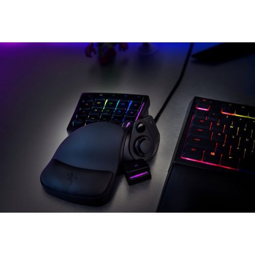  Amazon Renewed Razer Tartarus V2 Chroma - Ergonomic Mecha-Membrane Gaming Keypad - 32 Fully Programmable Keys - 8-Way Thumbpad & Scroll Wheel w/Detachable Palm Rest (Renewed)