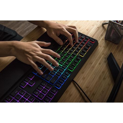  Amazon Renewed Razer RZ03-OCKB-B Ornata Chroma - Revolutionary Mecha-Membrane Gaming Keyboard with Mid-Height Keycaps - Ergonomic Design (Renewed), RGB