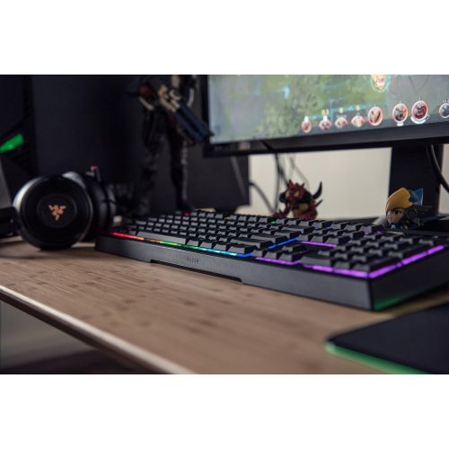  Amazon Renewed Razer RZ03-OCKB-B Ornata Chroma - Revolutionary Mecha-Membrane Gaming Keyboard with Mid-Height Keycaps - Ergonomic Design (Renewed), RGB