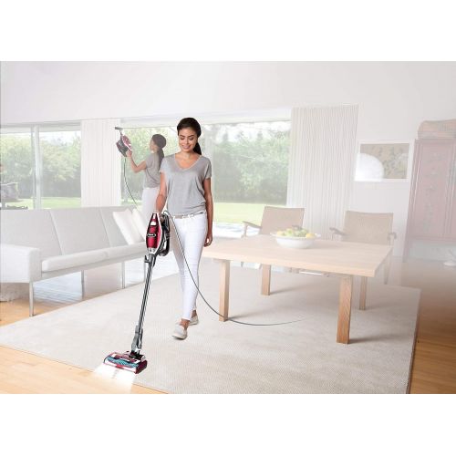  [아마존베스트]Amazon Renewed Shark Rocket DeluxePro Ultra-Light Upright Corded Stick Vacuum, Bordeaux (Renewed)