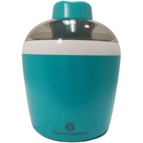  [아마존베스트]Amazon Renewed Cooks Essentials Ice Cream Maker Powerful 90W Motor Thermo Electric Self-Freezing System (Turquoise) (Renewed)