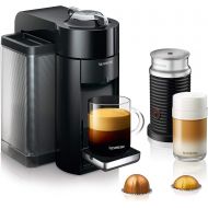 Amazon Renewed Nespresso Vertuo Evoluo Coffee and Espresso Machine with Aeroccino by DeLonghi, Black (Renewed)