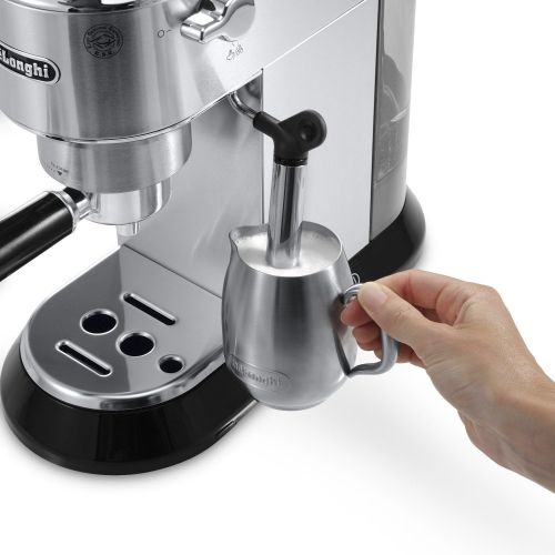  Amazon Renewed Delonghi EC680M DEDICA 15-Bar Pump Espresso Machine, Stainless Steel (Renewed)