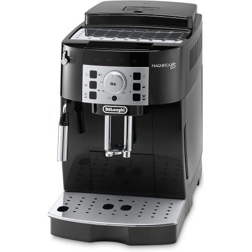  Amazon Renewed DeLonghi ECAM22110B-X ECAM22110B Super Automatic Espresso, Latte and Cappuccino Machine, Black (Renewed)