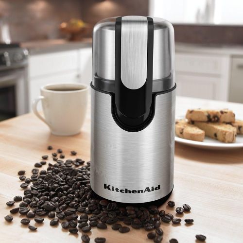  Amazon Renewed KitchenAid BCG111OB Blade Coffee Grinder - Onyx Black (Renewed)