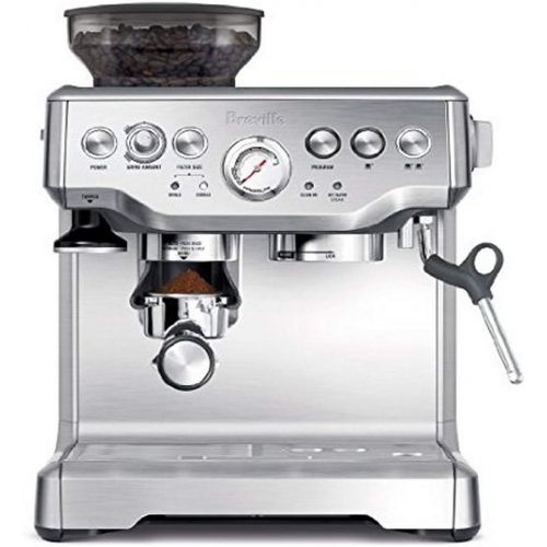  Amazon Renewed Breville RM-BES870XL Barista Express Espresso Machine, Brushed Stainless Steel (Renewed)