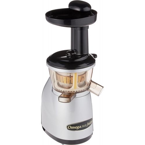  Amazon Renewed Omega VRT350X Vertical Low Speed Juicer, Silver (Renewed)