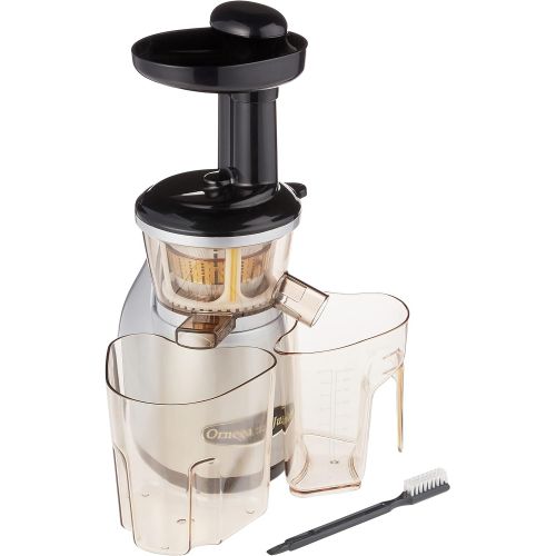  Amazon Renewed Omega VRT350X Vertical Low Speed Juicer, Silver (Renewed)