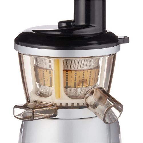  Amazon Renewed Omega VRT350X Vertical Low Speed Juicer, Silver (Renewed)