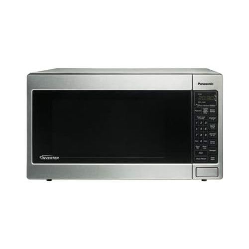  Amazon Renewed Panasonic NN-T945SF Luxury Full Size 2.2 cu ft 6 Digit Expanded Display Panel Countertop Microwave Oven with Inverter Technology (Renewed)