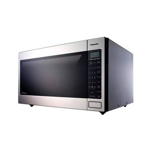  Amazon Renewed Panasonic NN-T945SF Luxury Full Size 2.2 cu ft 6 Digit Expanded Display Panel Countertop Microwave Oven with Inverter Technology (Renewed)