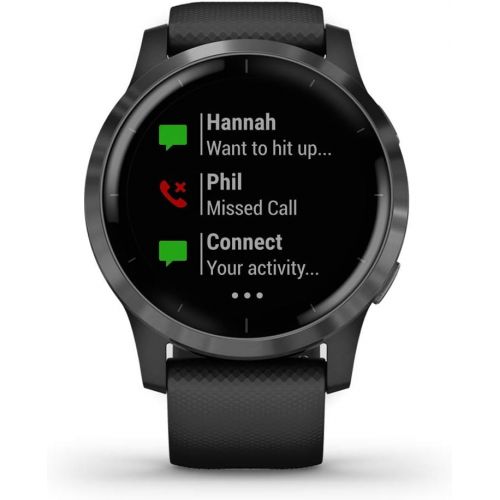  [아마존베스트]Amazon Renewed Garmin vivoactive 4, GPS Smartwatch, Features Music, Body Energy Monitoring, Animated Workouts, Pulse Ox Sensors and More, Black (Renewed)