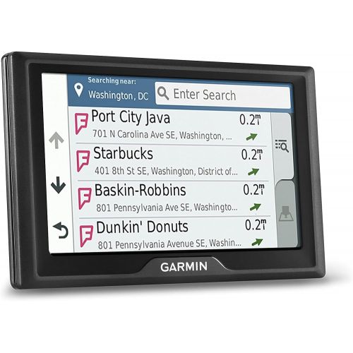  Amazon Renewed Garmin Drive 51 USA LM GPS Navigator System with Lifetime Maps, Spoken Turn-By-Turn Directions, Direct Access, Driver Alerts, TripAdvisor and Foursquare Data (Renewed)