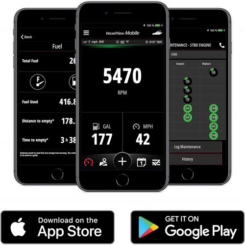  Amazon Renewed Mercury VesselView Mobile - Connected Boat Engine System for iOS and Android Devices (Renewed)