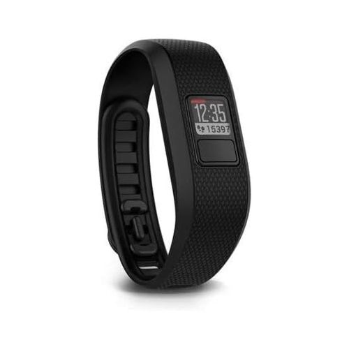  Amazon Renewed Garmin vivofit 3 Activity Tracker, Regular fit - Black (Renewed)