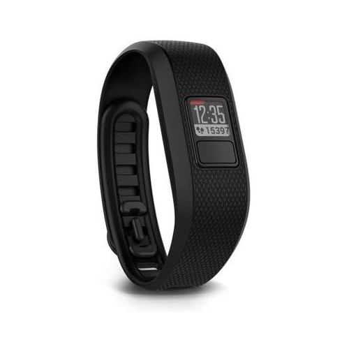  Amazon Renewed Garmin vivofit 3 Activity Tracker, Regular fit - Black (Renewed)