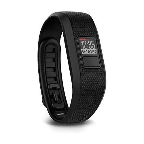  Amazon Renewed Garmin vivofit 3 Activity Tracker, Regular fit - Black (Renewed)